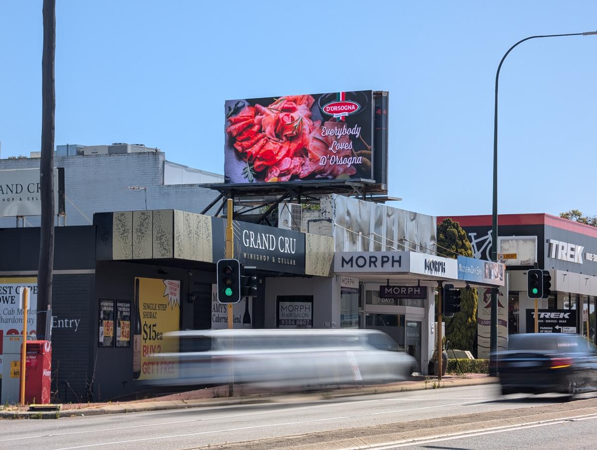 The Stirling Hwy Billboard, Nedlands